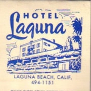 Cover image of Hotel Laguna. Matchcovers. 